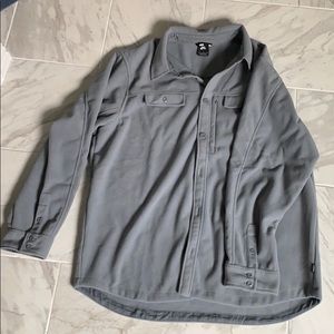 Men’s Polyester Button Up Jacket